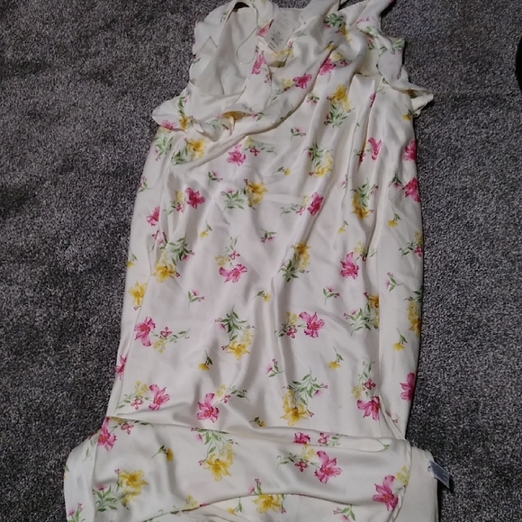 Floral Sleeveless Dress - Picture 1 of 2